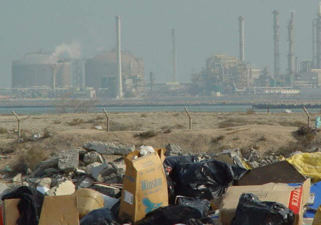 Bahrain, industry waste