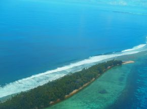 Tuvalu – low lying atolls